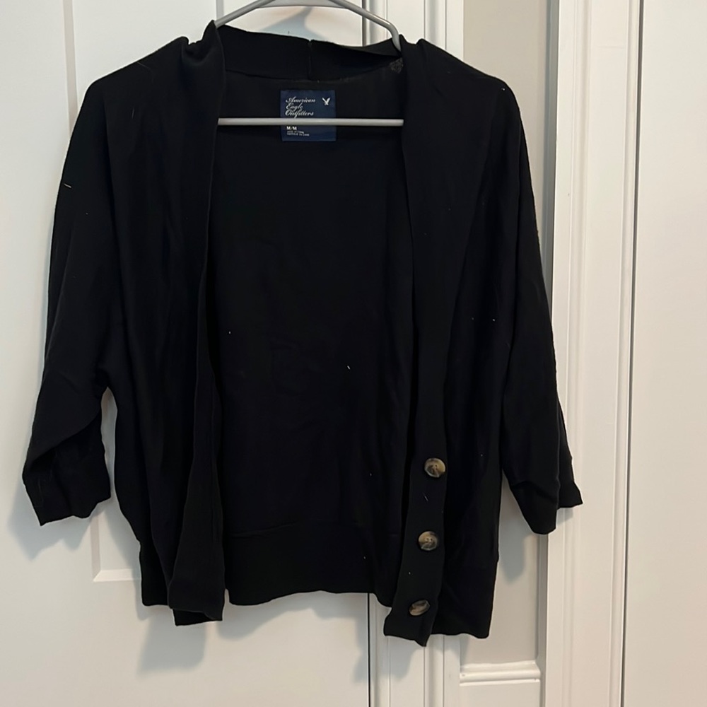 American Eagle Black Cardigan